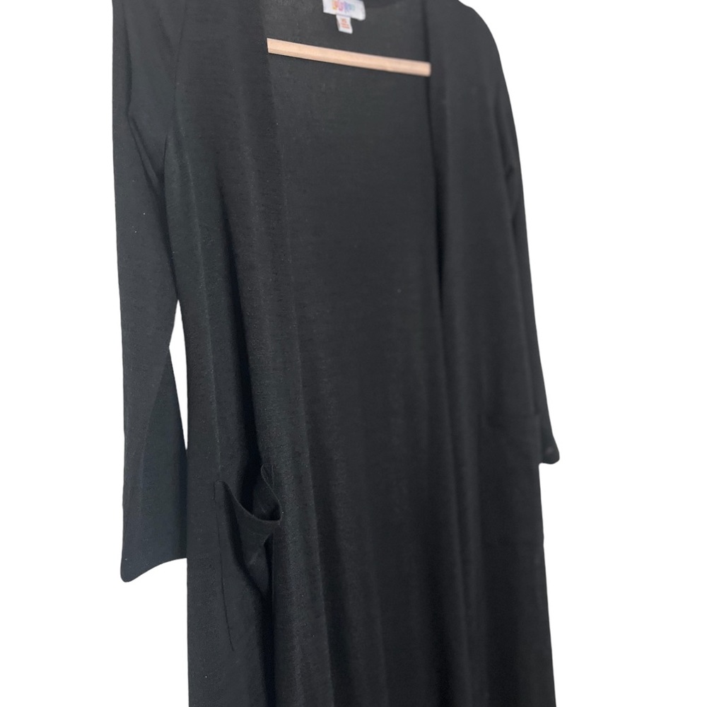 LULAROE BLACK MAXI CARDIGAN. SMALL. PERFECT ADDITION TO WARDROBE. POCKETS. Nice.